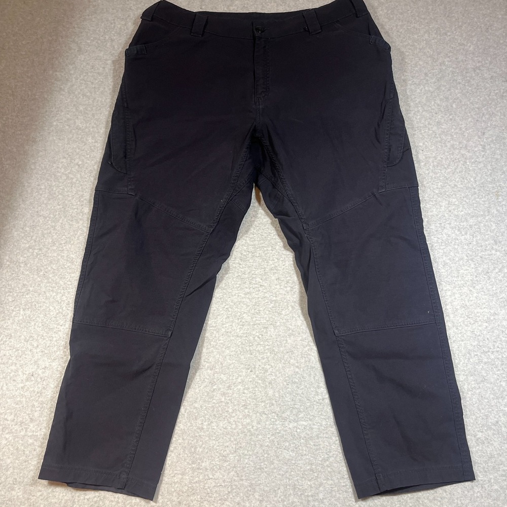 Massif Pants Mens 40x31 Blue Cargo Tactical Military Nylon Pocket Straight